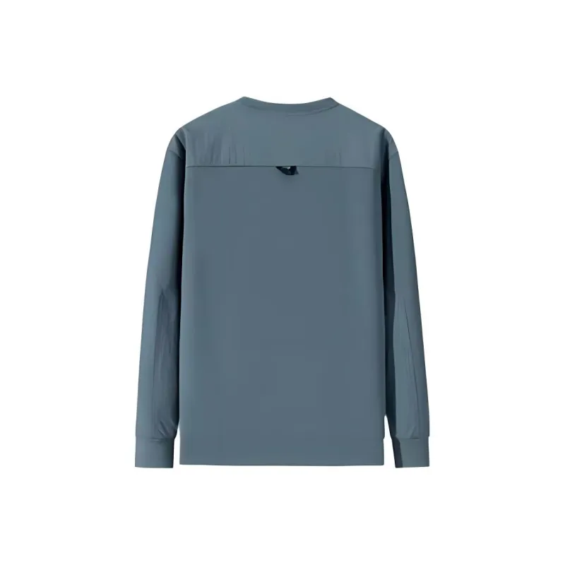 Anta Outdoor Collection Sweatshirt Men's Swallow Mountain Blue-0
