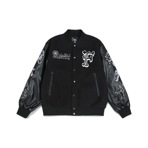 FFOMKE Jackets Coats Unisex Black