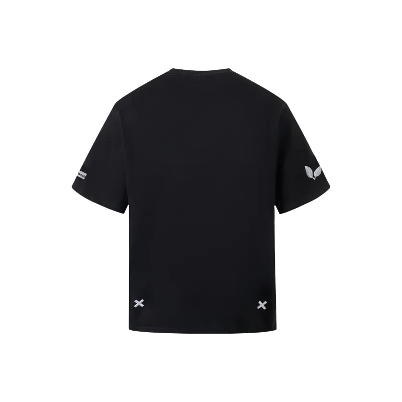 FOASIS Regular T Shirt Unisex Black-3