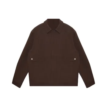 WILD LEADER Jackets Coats Unisex Coffee
