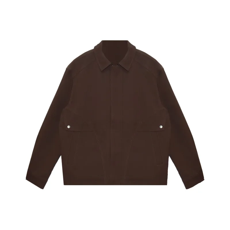 WILD LEADER Jackets Coats Unisex Coffee-0