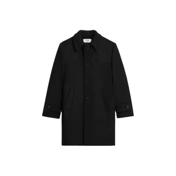 CELINE Coats Men Black