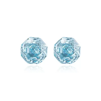 Shiban Titanium Steel Stud Earrings Women's-3