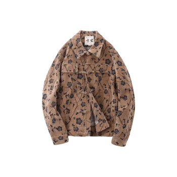 XUANSHENG Jackets Coats Men's Khaki