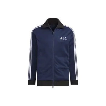 Adidas CLUBHAUS Collaboration Track Jacket Jackets Coats Men's College Navy