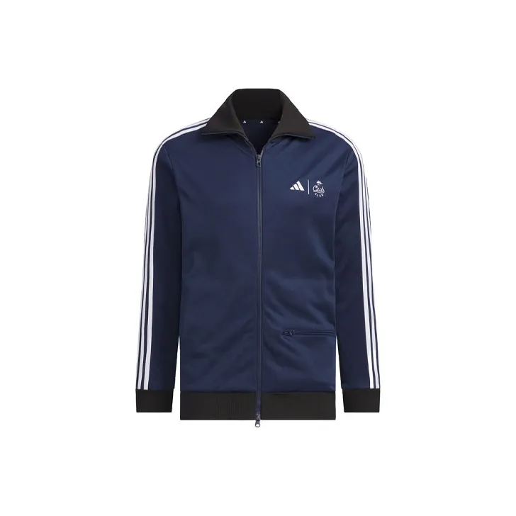 Adidas CLUBHAUS Collaboration Track Jacket Jackets Coats Men's College Navy-0