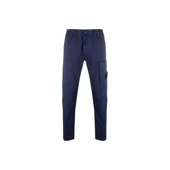 STONE ISLAND Cargo Pants Men Navy Blue