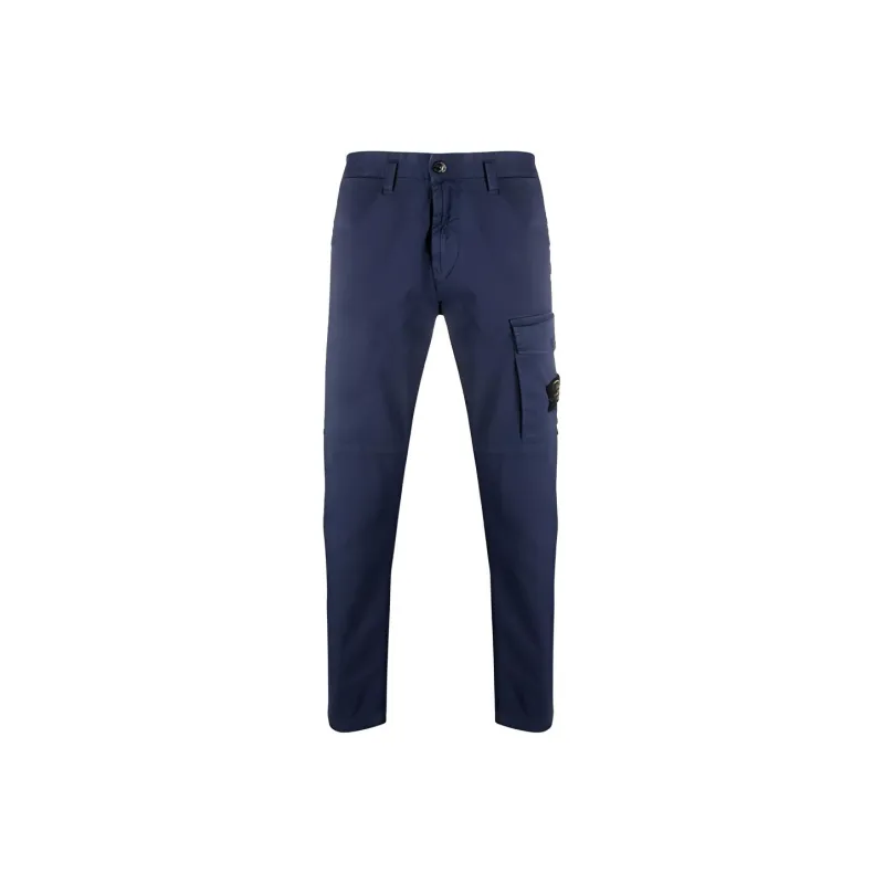 STONE ISLAND Cargo Pants Men Navy Blue-0