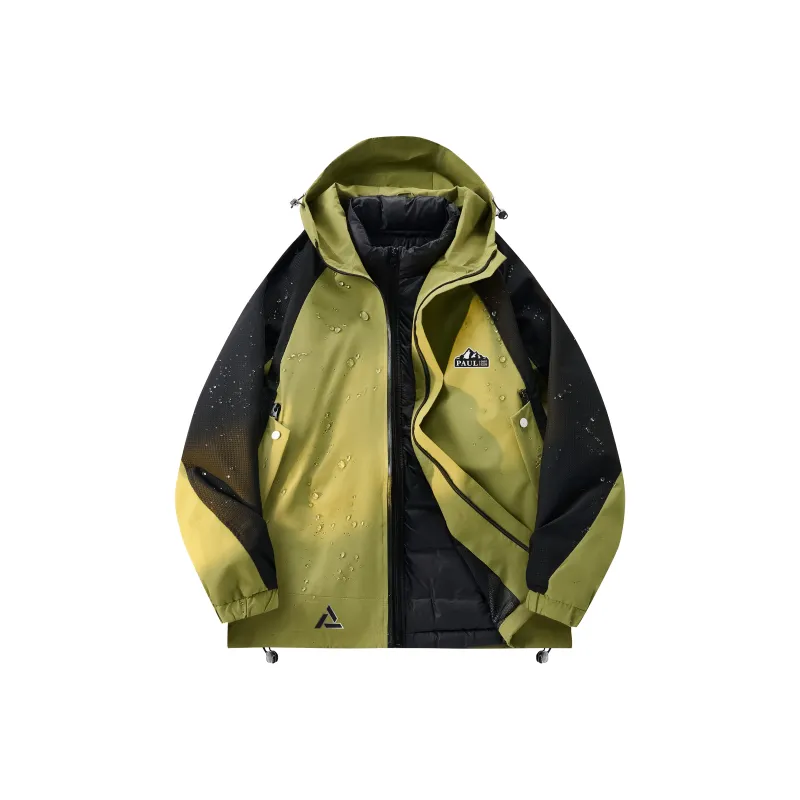 PAUL COSTELLOE Hiking Waterproof And Windproof To Keep Warm Windbreaker Jacket Unisex-16
