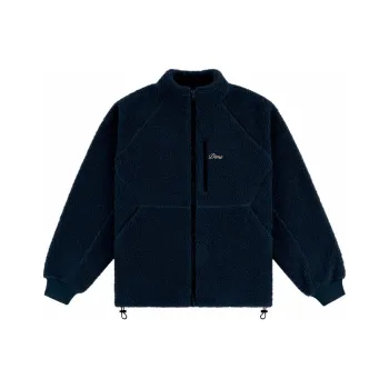 Dime MTL FW24 Velvet feel Coat Unisex Marine Blue