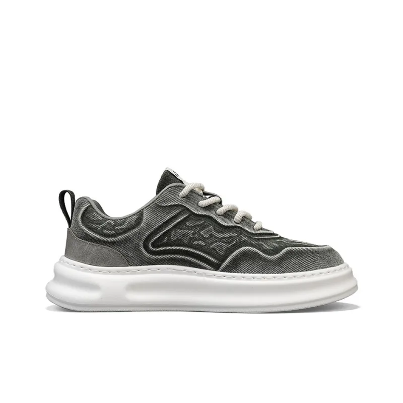G.N.SHIJIA Slip Resistant Cushioning Abrasion Resistant Lightweight Low Top Skateboard Shoes Men's-8