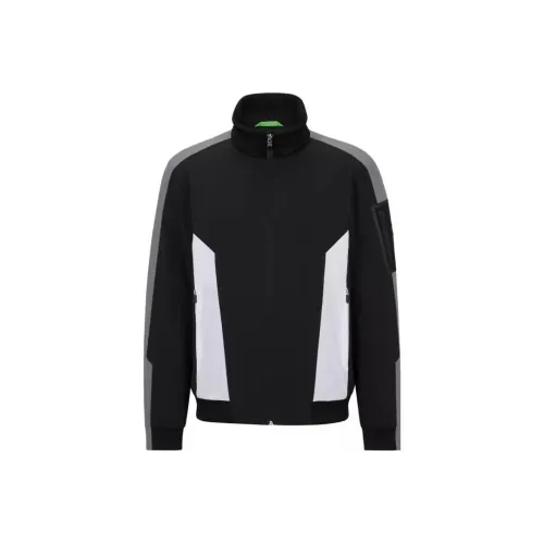 HUGO BOSS SS24 Jackets & Coats Men's Black