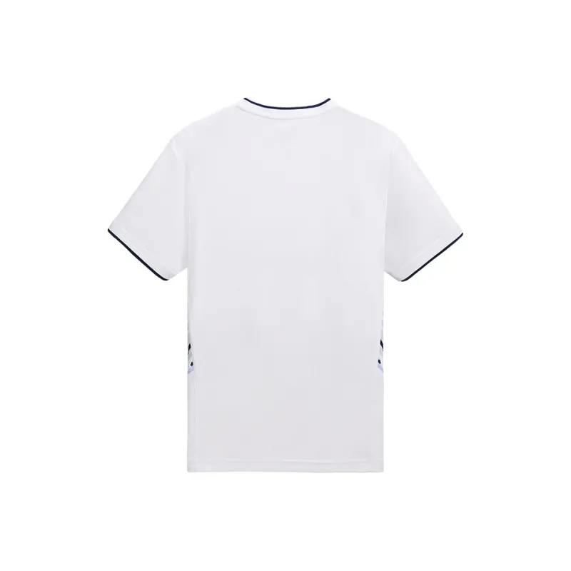 Kawasaki Match Clothing Collection Badminton Jersey Unisex White Blue-1