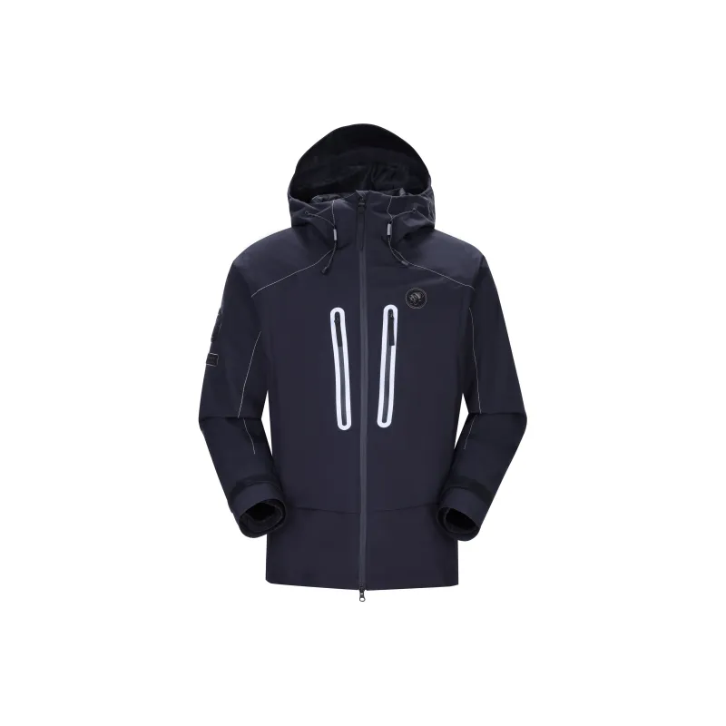 Panda China Panda Series Water Resistant Windproof Wear Resistant Warm Water Repellent Windbreaker Jacket Unisex-0