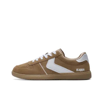 Kappa Anti Slip Wear Resistant Low Top Skateboard Shoes Unisex Chestnut Brown