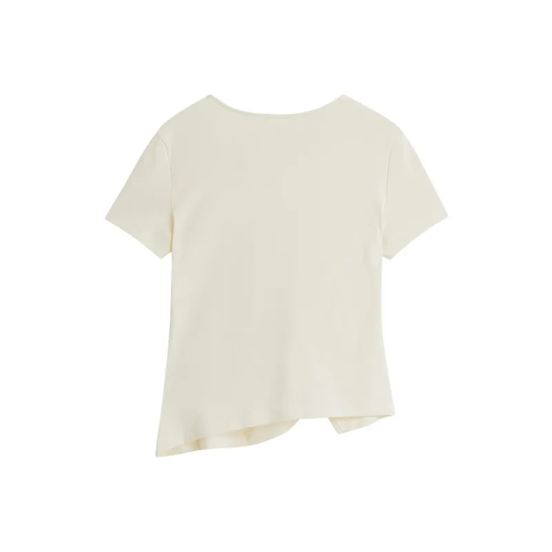 Inman T Shirt Women's Cream White-1