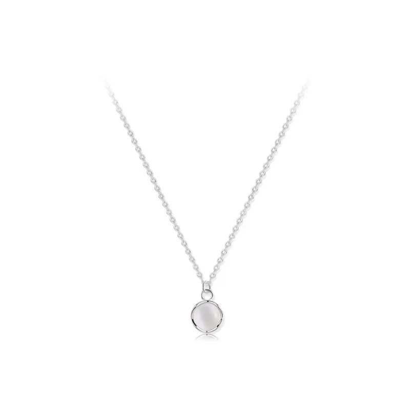 JUICY GRAPE Glass Cat Eye Jade Necklaces Women's-0