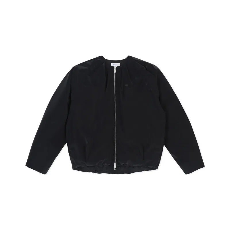 ADER ERROR Pleat detail Padded Bomber Jacket-0