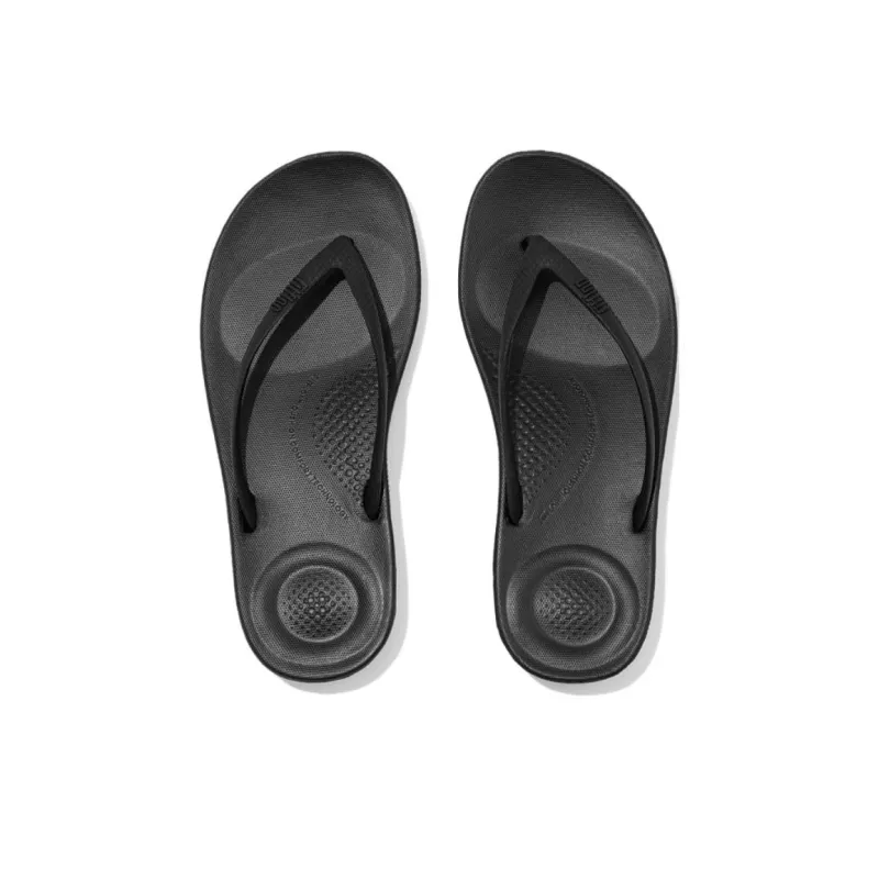 FITFLOP EVA Abrasion Resistant Flip Flops Women's Black-2