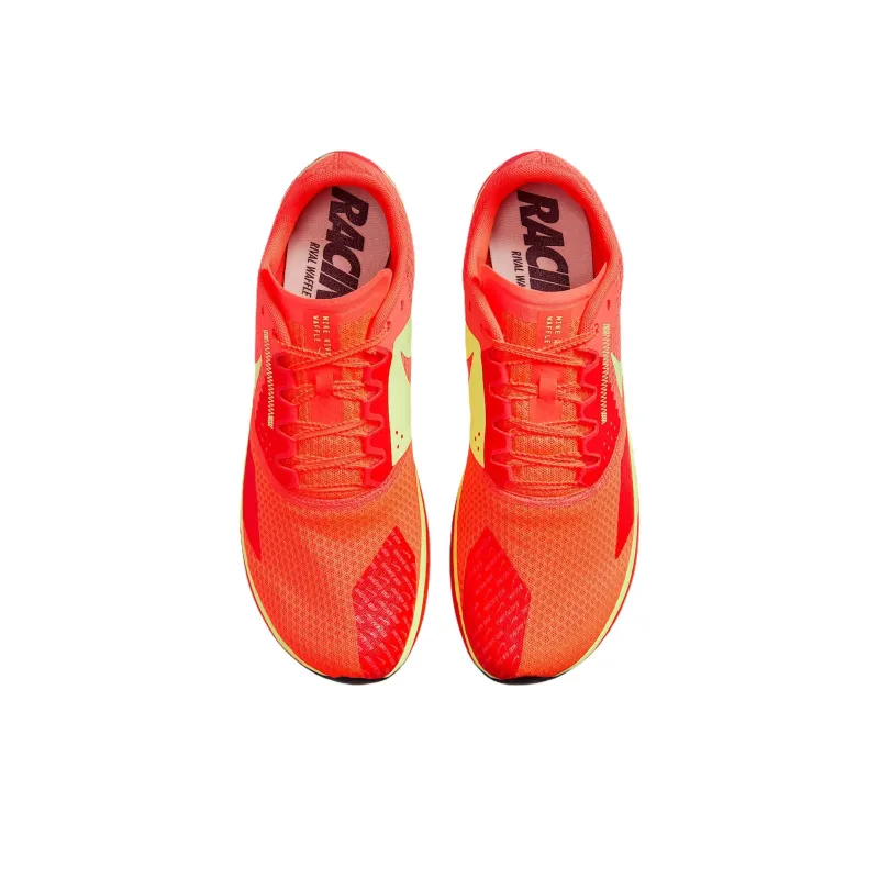 Nike Zoom Rival Waffle 6 Hyper Orange Bright Crimson Mint Foam Lime Blast-3