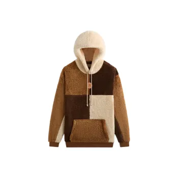 KITH Color Blocked Plush Hoodie