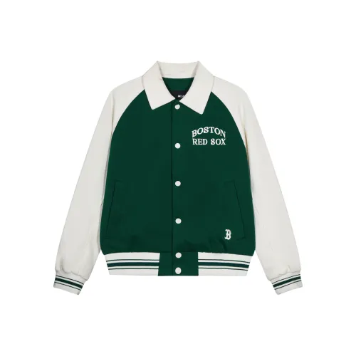 MLB SS24 Baseball Jacket Unisex Dark Green