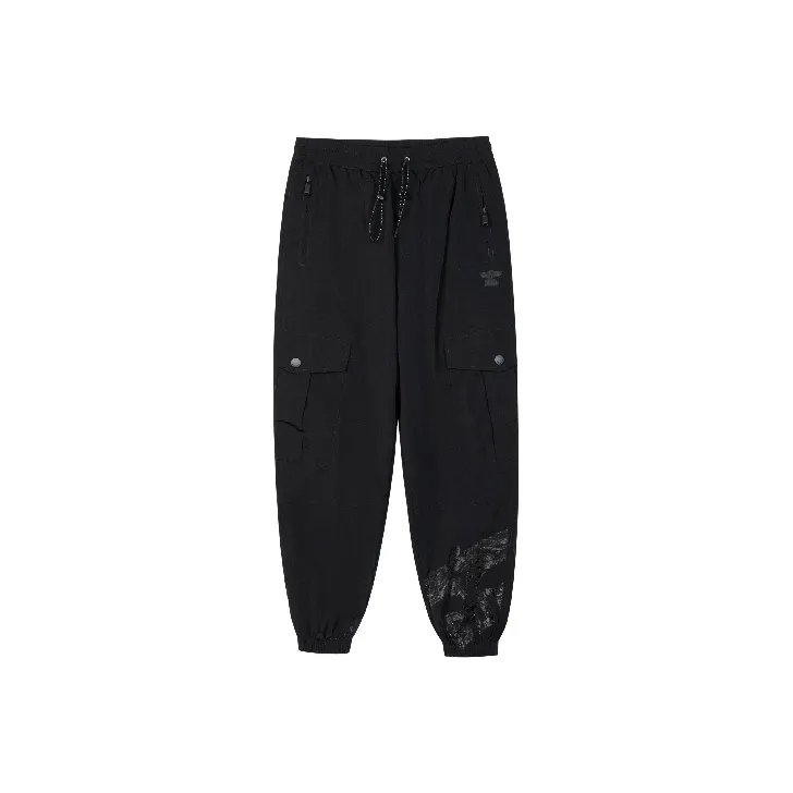 Boy London SS21 Straight Casual Pants Unisex Black-0