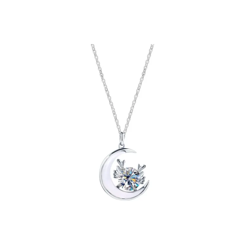 MDDHR 925 Sterling Silver Necklaces Women's-0