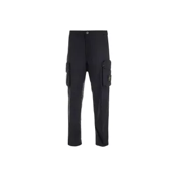 STONE ISLAND SS21 Casual Pants Men's Black
