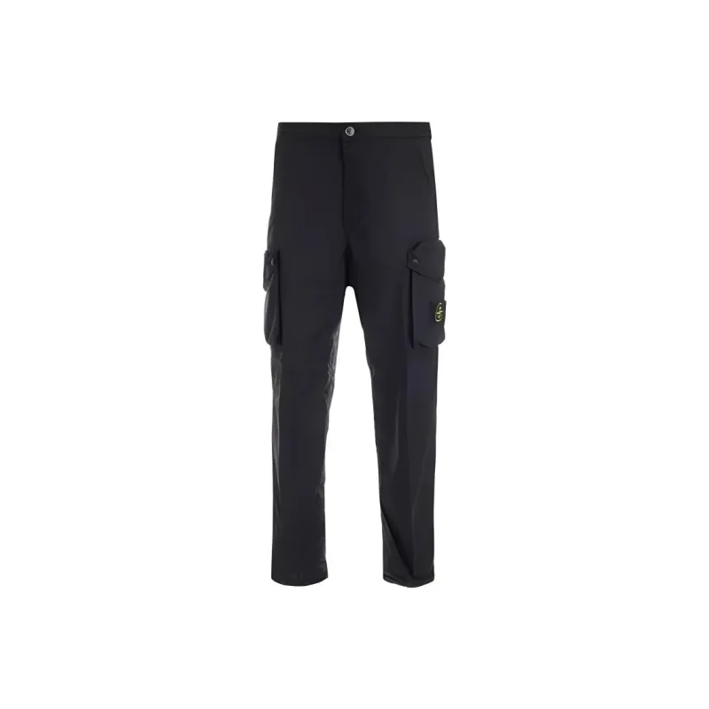 STONE ISLAND SS21 Casual Pants Men's Black-0
