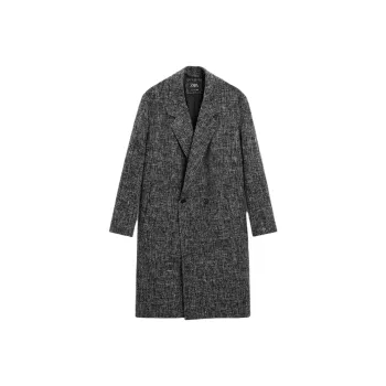 ZARA Coats Men Gray