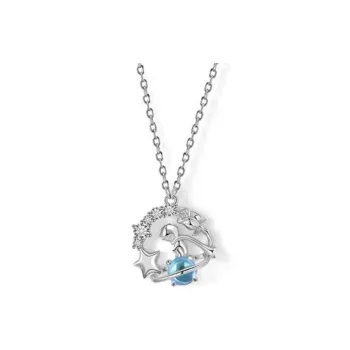 Quarqor S925 Silver Necklaces Women's