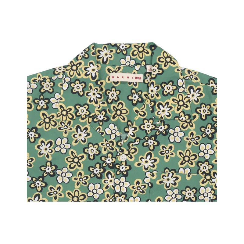 UNIQLO X Marni Oversized Open Collar Shirt-2