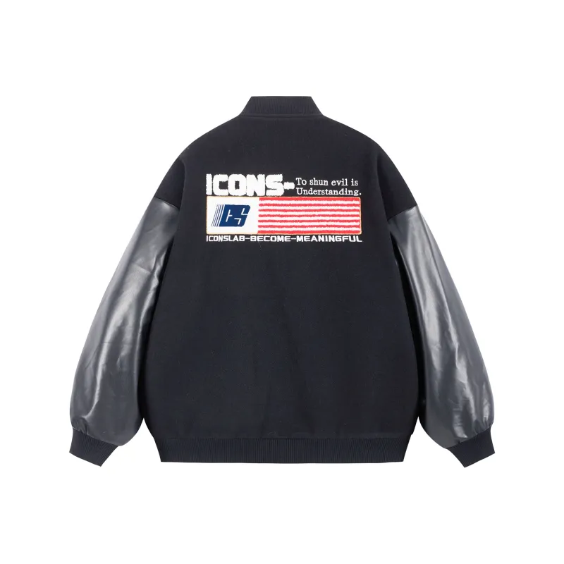ICONS Lab Baseball Jacket Unisex-10