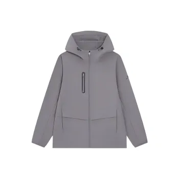 XTEP Variety Training Collection Jackets Coats Men's Plume Gray