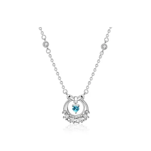 Quarqor S925 Silver Necklaces Women's