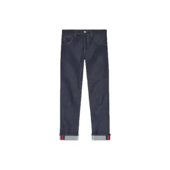 GUCCI Jeans Men Dark Blue