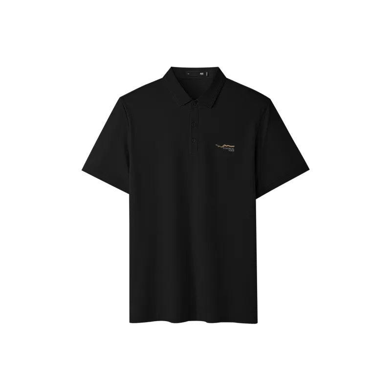 HLA The Mountain Is Not In The High Series Polo Shirt Unisex-4