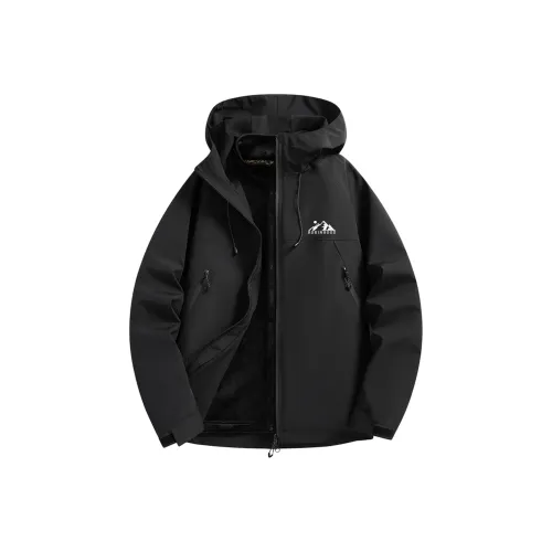 ROBINHOOD Windproof Breathable Water Repellent Cold Resistant Rainproof Windbreaker Jacket Unisex