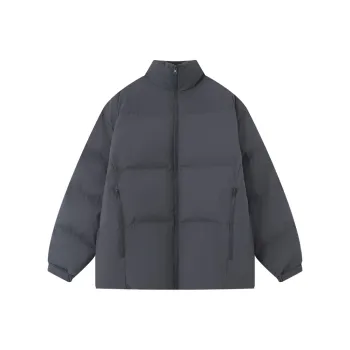 BTW Puffer Jackets Unisex Dark Gray