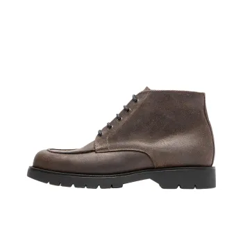 KLEMAN CLEON MANUFACTURE OXAL EC Ankle Boots 3cm Unisex Chestnut Brown