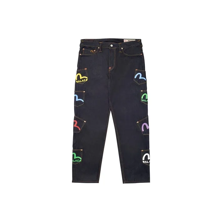 PALACE X Evisu Multi Pocket Jean-0
