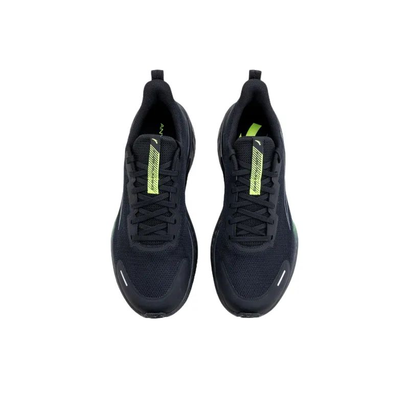 Anta Slip Resistant And Breathable Low Top Training Physical Fitness Test Physical Exam Running Shoes Men's Black-2