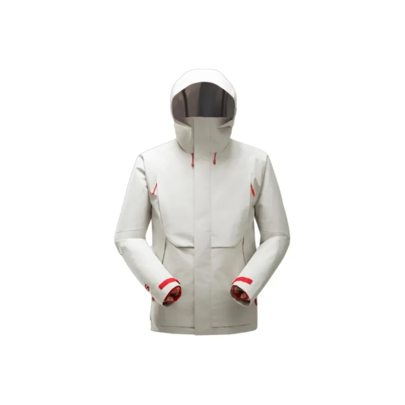 SALOMON FW24 Jackets Coats Men's Earth Gray-0