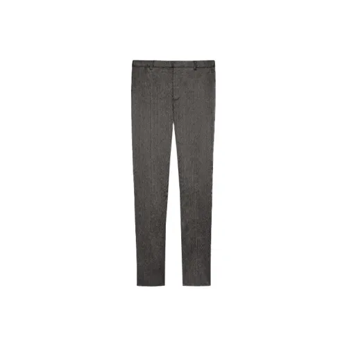 SAINT LAURENT Cargo Pants Men Dark Silver