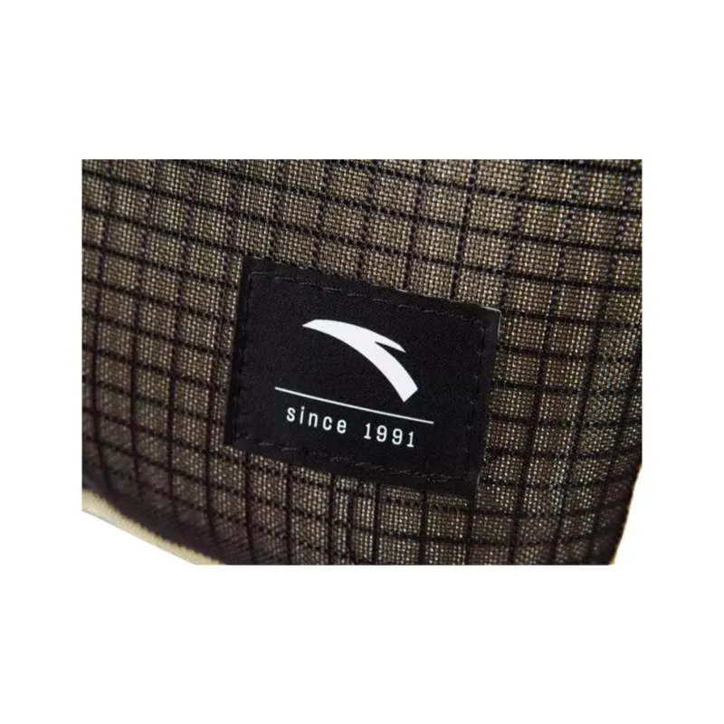 Anta Variety Training Collection Fabric One Shoulder Crossbody Fanny Pack Unisex Khaki-5
