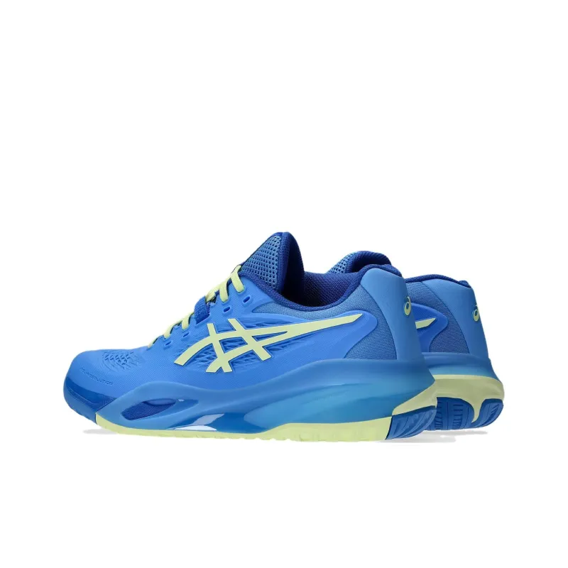 Asics Gel Resolution X Blue Coast Huddle Yellow Women's-3