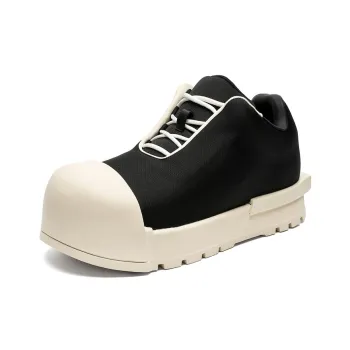 WEISHIBANGWEI Low Top Casual Shoes Men's Black