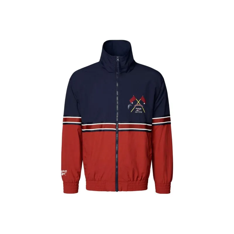 Reebok x ROMANTIC CROWN Jacket Unisex Navy Blue / Bright Pink-0