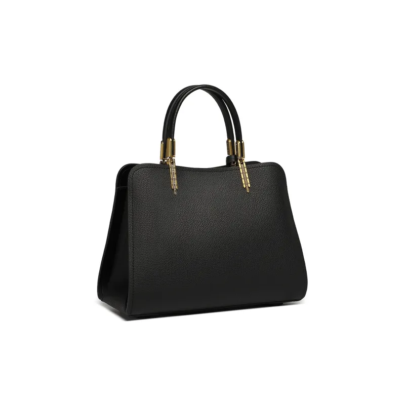 PIERRE CARDIN Cow Leather Mom Bag, Shoulder Bag, Crossbody Bag, Handbag Medium Size Women's Black/Green/Red/Beige-3